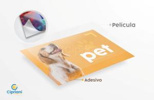 Adesivo Laminado Personalizado Vinil Branco Personalizado Impressão Digital Personalizada Vinil Transparente Laminado Corte Reto 