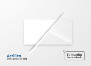 Lousa de Acrílico Personalizada Sob Medida Acrílico 5mm Personalizado Impressão ou Cor Sólida Adesivo Afastadores (Opcional) 